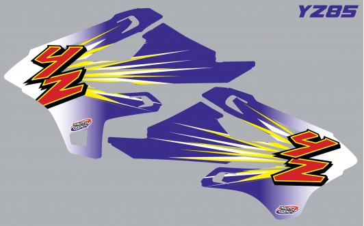 YZ85 RETRO SHROUD KIT.