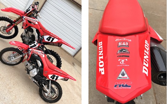 '24 TEAM HONDA HRC MINI BIKE GRAPHICS