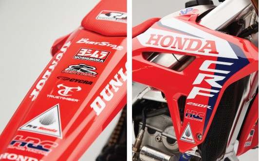 '24 TEAM HRC PIECES.