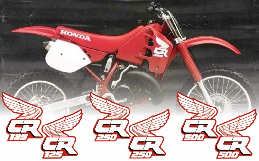 1988 HONDA SHROUD DECALS