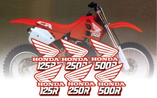 1989 OEM REPLICA HONDA DECALS