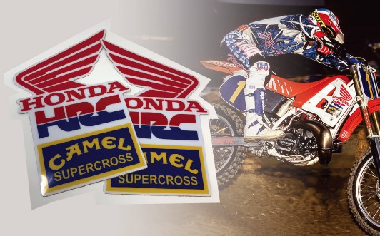 1991 TEAM HONDA SHROUD DECALS