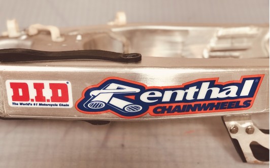 Team Renthal/D.I.D. Swing Arm Decals