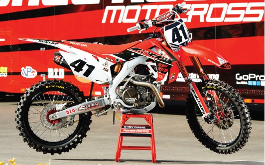 HONDA RIDE RED GRAPHICS