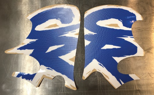 1993 OEM REPLICA HONDA CR SHROUD and SWING ARM GRAPHICS