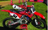 1998 TEAM HONDA REPLICA FULL GRAPHIC KIT + SEAT COVER