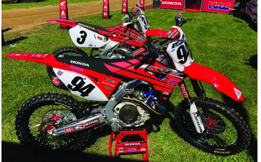 1998 TEAM HONDA REPLICA FULL GRAPHIC KIT + SEAT COVER