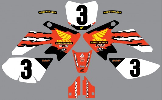 1995 TEAM HONDA MINI GRAPHICS