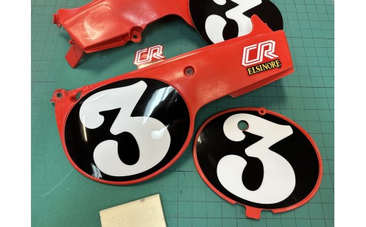 1980, '81 CR80 BACKGROUND DECAL KIT