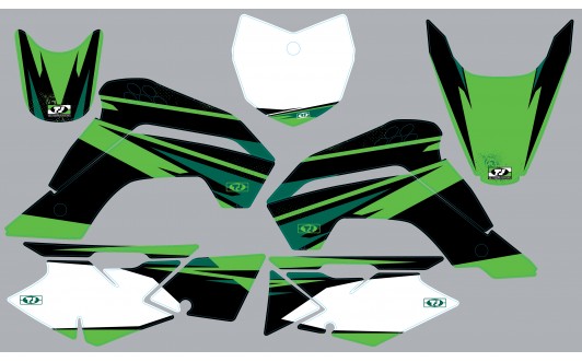 '08-'18 KLX 140 MX DESIGN GRAPHIC KIT