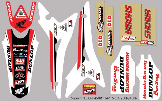HONDA RACING GRAPHICS