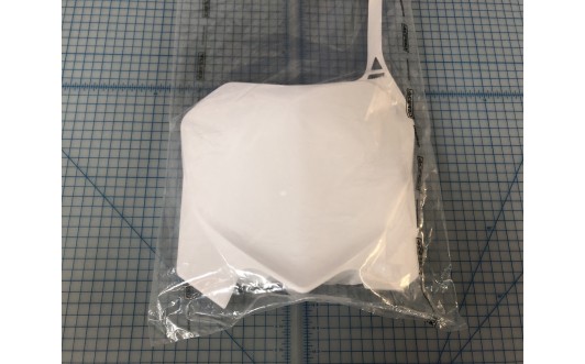 '09-'12 CRF WHITE FRONT PLATE