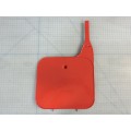 '85-'90 CR125/500. '85-'89 CR250 FRONT PLATE PLASTIC