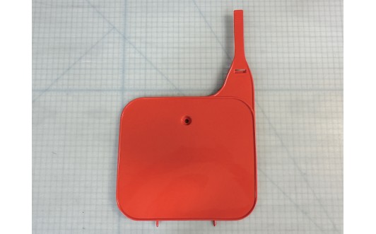 '85-'90 CR125/500. '85-'89 CR250 FRONT PLATE PLASTIC