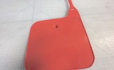 '85-'90 CR125/500. '85-'89 CR250 FRONT PLATE PLASTIC
