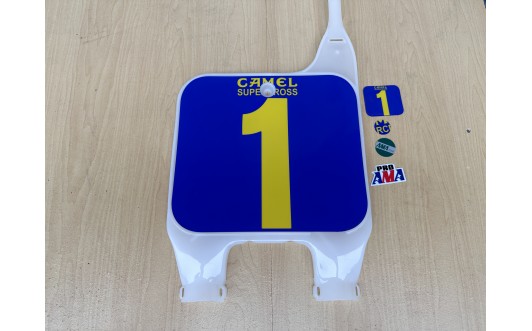 CAMEL SX NUMBER 1 PLATE