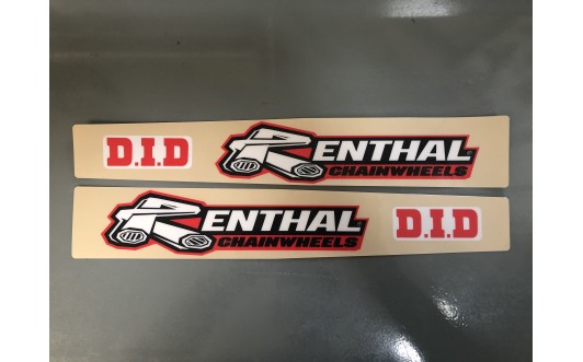 Team Renthal/D.I.D. Swing Arm Decals