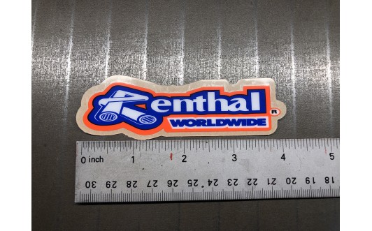 Renthal decal.