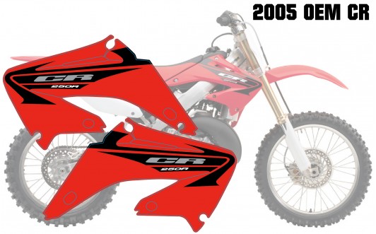 2005 CR OEM REPLICA HONDA GRAPHICS