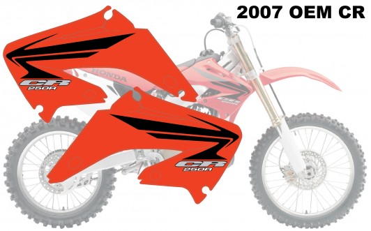 2007 CR OEM REPLICA HONDA GRAPHICS