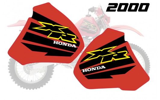 2000 XR OEM REPLICA TANK DECALS