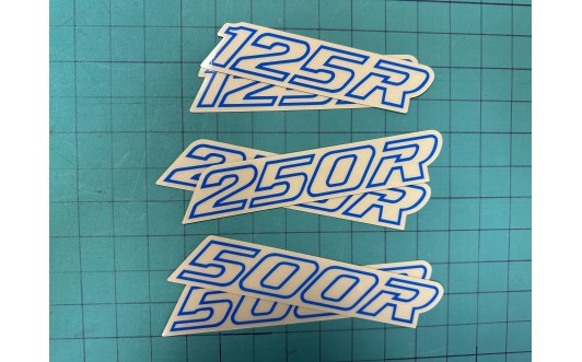 1990 OEM REPLICA CR SHROUD AND SWING ARM DECALS