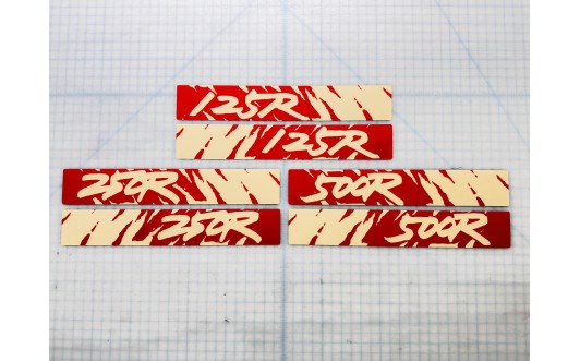 1991 CR OEM Swing Arm Decals