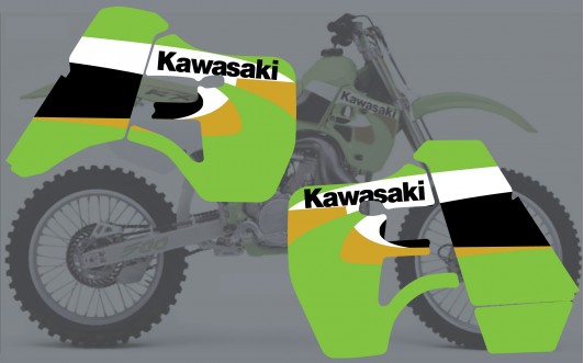 2000 KX500 OEM Replica Kit.