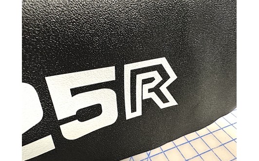 1981 CR125 OEM REPLICA SEAT COVER.