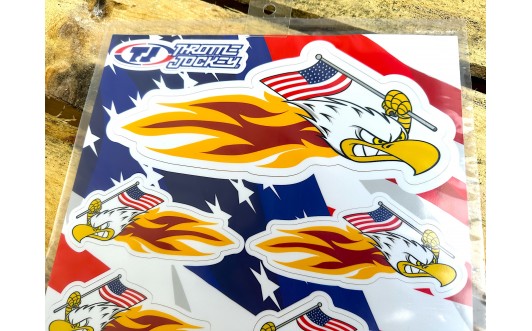 Team Honda Baldy Sticker Sheet