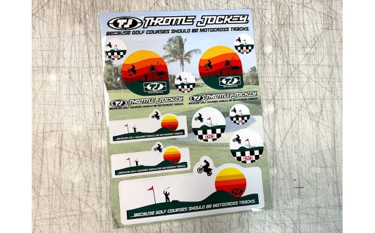 GOLF T.J. Sticker Sheet