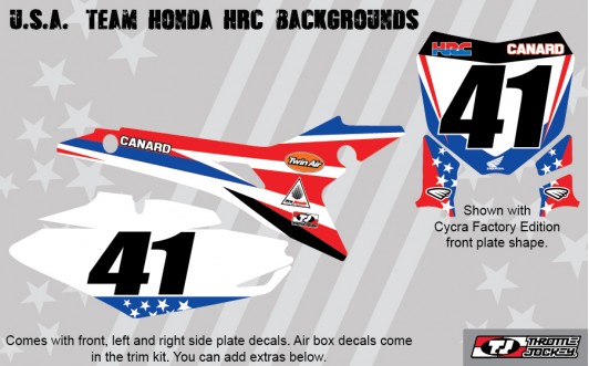 U.S.A. TEAM HONDA HRC BACKGROUNDS