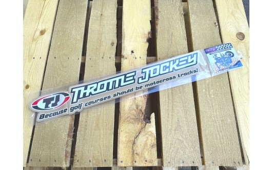 Because Golf Courses Should Be MX Tracks sticker.