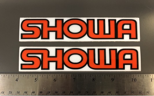 SHOWA '86 FORK LEG DECALS