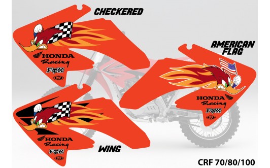 Woody CRF70/80/100 Shroud Graphics